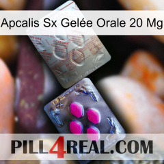 Apcalis Sx Gelée Orale 20 Mg 38